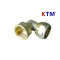 Brass Pipe Fitting - Female Elbow for plastic, Pex-Al-Pex Pipe Connector